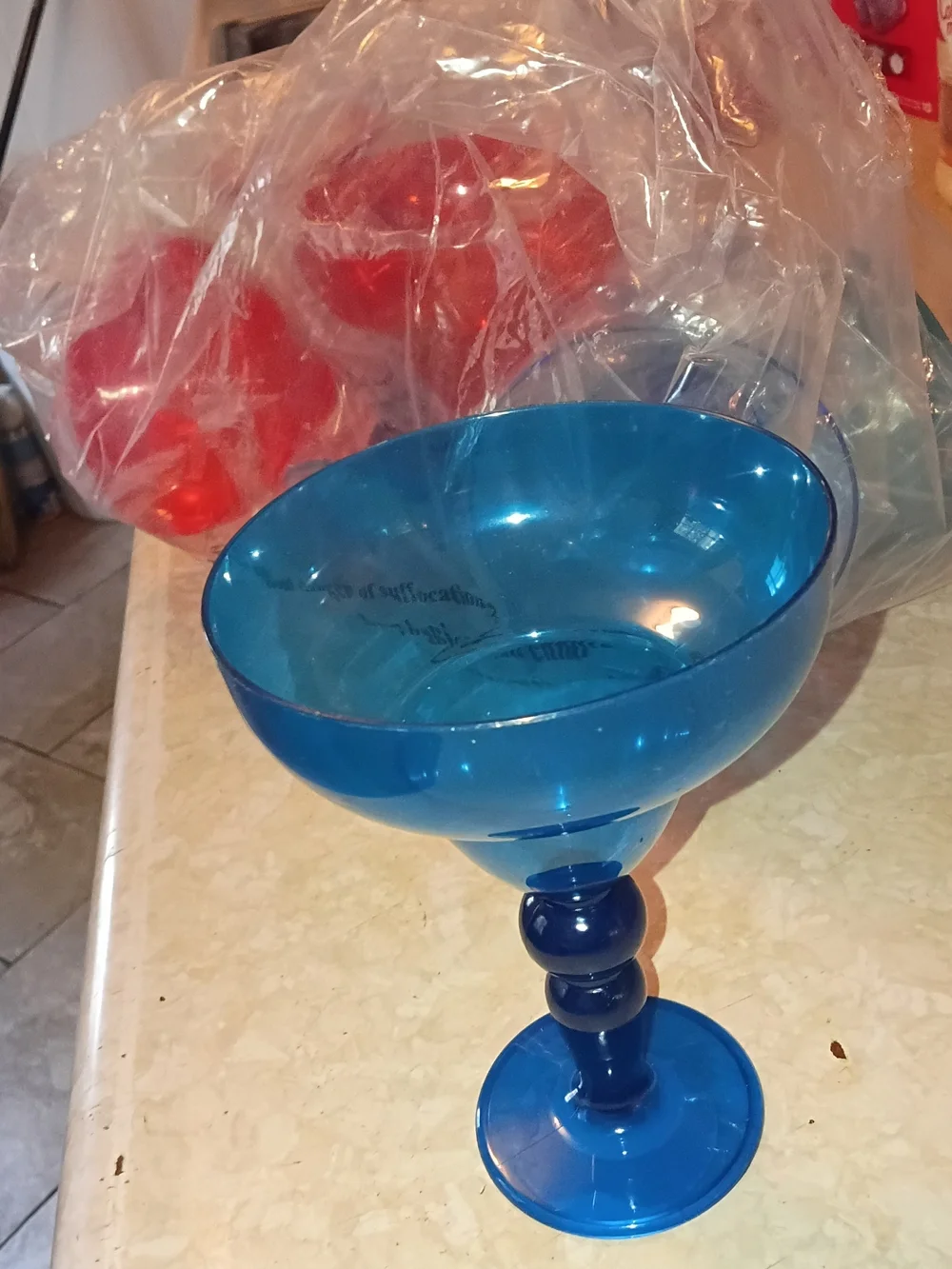 Red Plastic Party Drink Cups - Unbranded